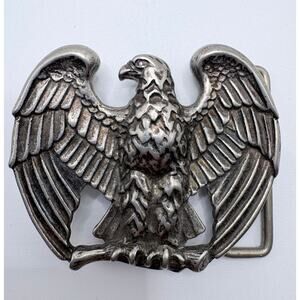 Avon Pewter Tone Eagle Belt Buckle